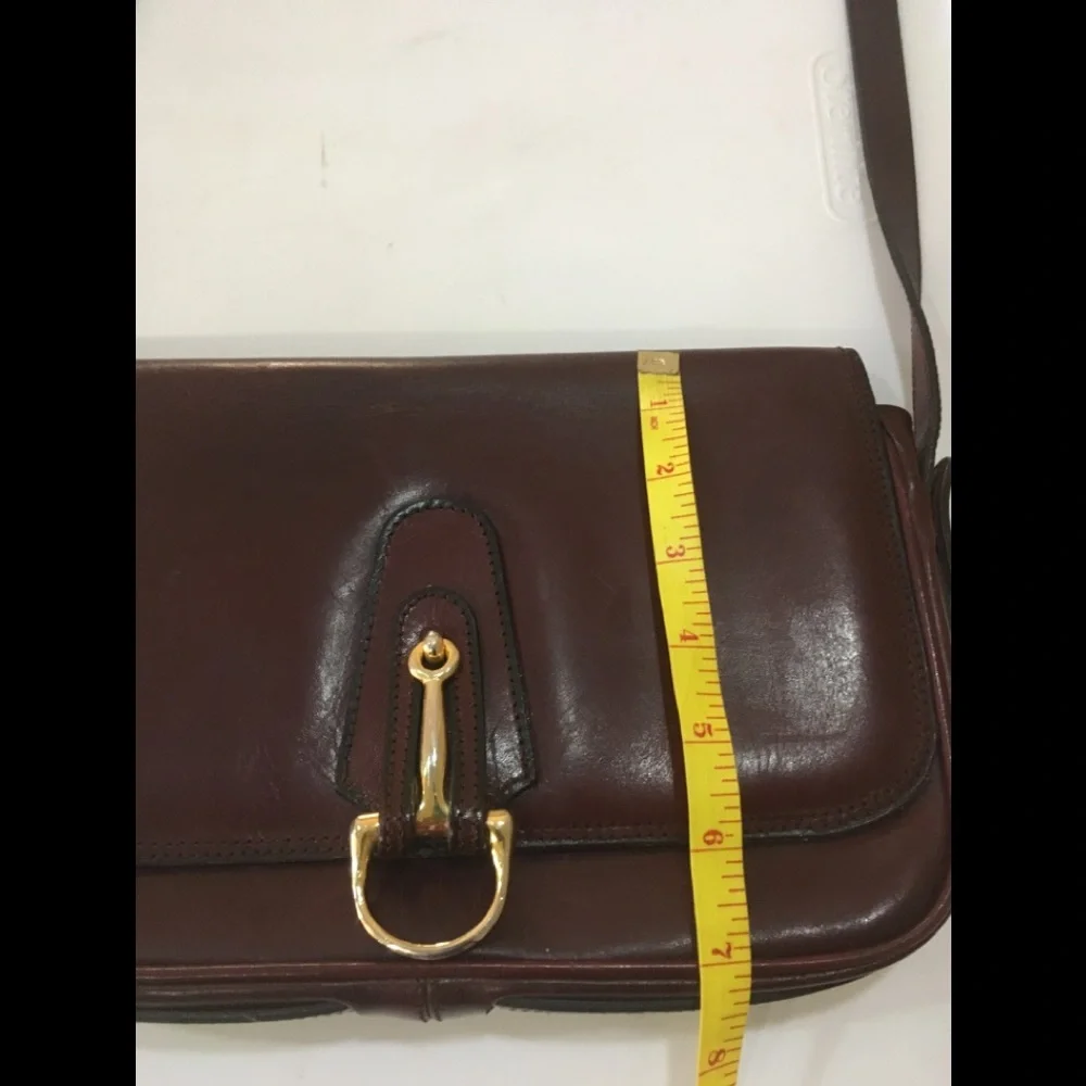 Vivaldi Elli Tucci Brown Leather Crossbody Bag - Picture 7 of 7